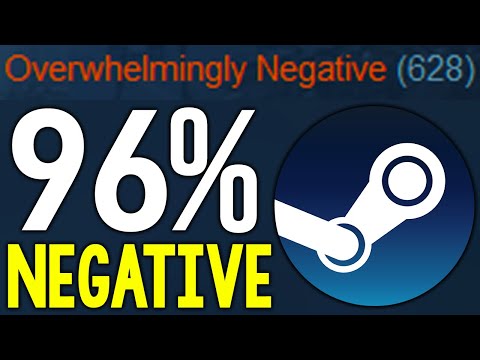 96% NEGATIVE Steam Reviews – A Steam Game DISASTER