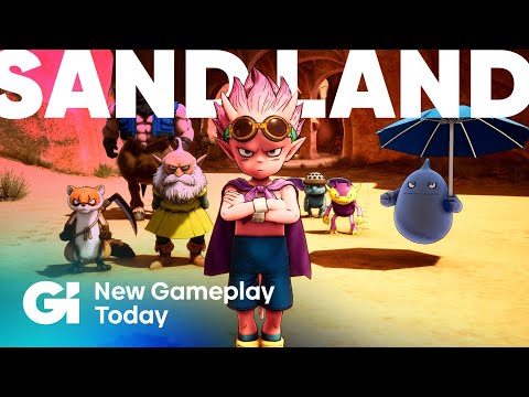 Blasting Through A Boss Fight In Sand Land | New Gameplay Today