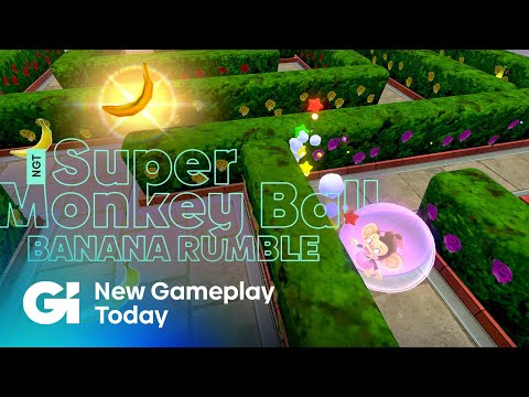 Super Monkey Ball Banana Rumble | New Gameplay Today