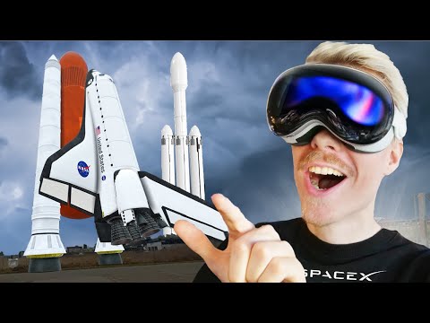 I Went On An Incredible Space Tour With Apple Vision Pro!