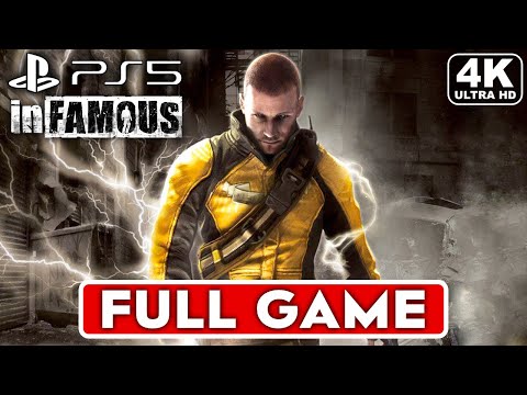 INFAMOUS 1 Gameplay Walkthrough FULL GAME [4K ULTRA HD PS5] – No Commentary