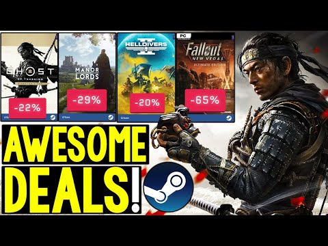 TONS OF AWESOME STEAM PC GAME DEALS RIGHT NOW – NEW GAMES CHEAP!