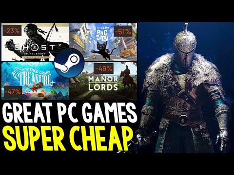 AWESOME STEAM PC GAME DEALS – TONS OF GREAT GAMES SUPER CHEAP!