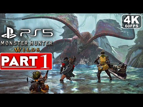 MONSTER HUNTER WILDS Gameplay Walkthrough Part 1 [4K 60FPS PS5] – No Commentary