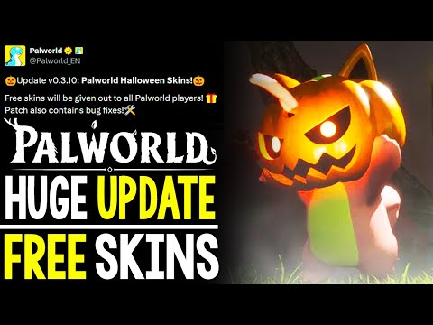 HUGE NEW PALWORLD UPDATE! FREE Skins, Major FIXES and More OUT NOW!