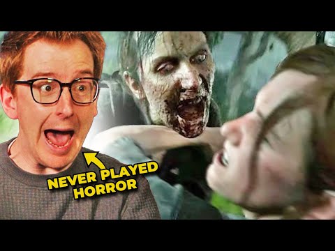 Non-Gamers VS The SCARIEST Horror Games