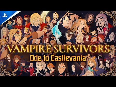 Vampire Survivors: Ode to Castlevania – Launch Trailer | PS5 & PS4 Games