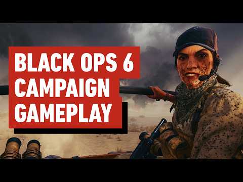 Call of Duty: Black Ops 6 Campaign Gameplay – First 14 Minutes (4K 60FPS)