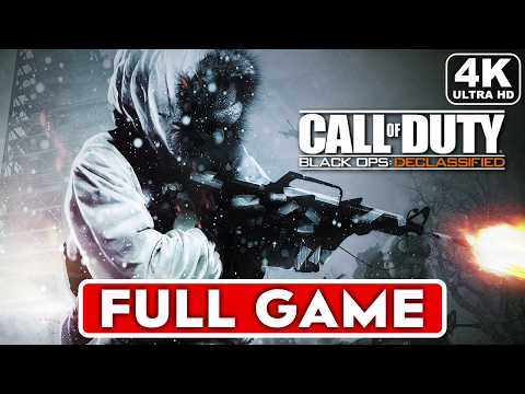 CALL OF DUTY BLACK OPS DECLASSIFIED Gameplay Walkthrough Campaign FULL GAME [PS VITA]