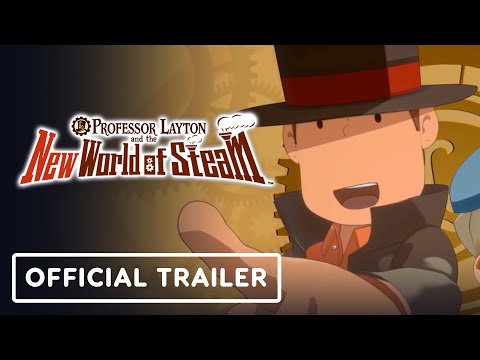 Professor Layton and the New World of Steam – Official Trailer