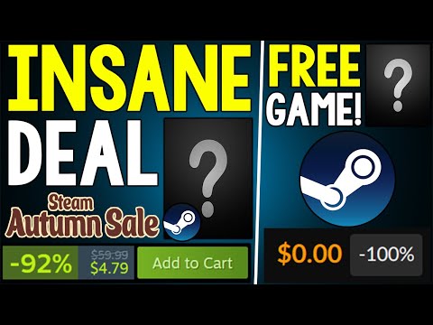 ABSOLUTELY INSANE STEAM AUTUMN SALE 2024 DEAL + GET A FREE STEAM PC GAME RIGHT NOW!