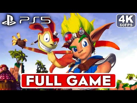 JAK AND DAXTER THE PRECURSOR LEGACY Gameplay Walkthrough FULL GAME [4K 60FPS PS5] – No Commentary