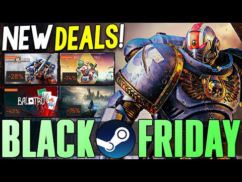 NEW BLACK FRIDAY 2024 STEAM PC GAME SALE!