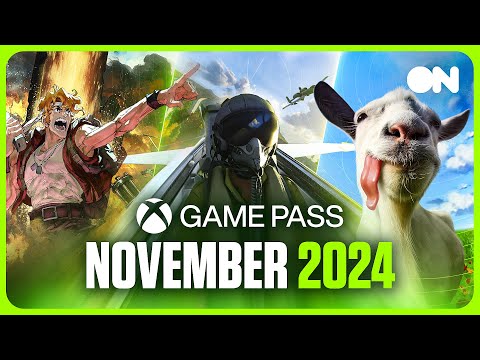 All The Great Games Are Coming To Xbox Game Pass in November 2024