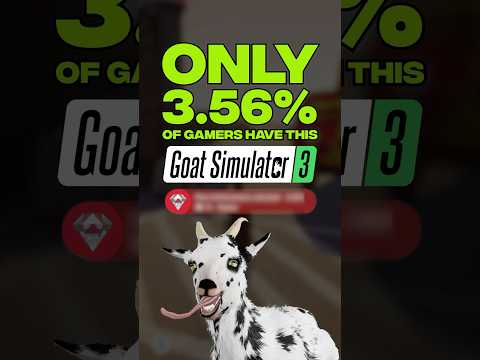 JUST 3.56% of Goat Simulator 3 Players Have This ULTRA RARE Achievement