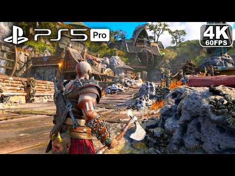 God Of War Ragnarok PS5 PRO Gameplay 4K 60FPS