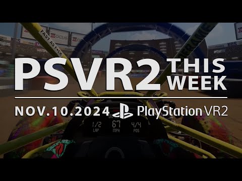 PSVR2 THIS WEEK | November 10, 2024 | Corridor VR, EXOcars, New Games & Updates!