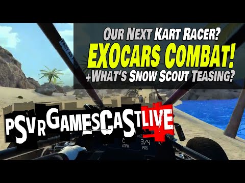 EXOcars Reveals Surprise COMBAT MODE | What is Snow Scout Teasing? | PSVR2 GAMESCAST LIVE