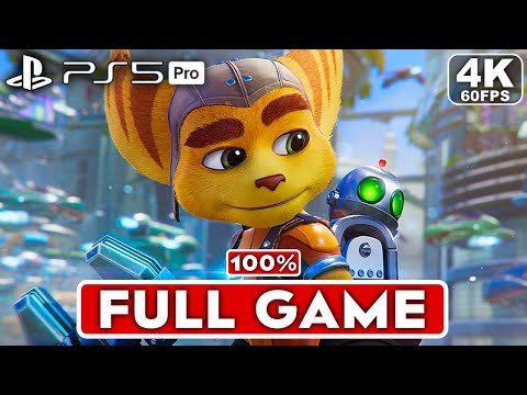 RATCHET AND CLANK RIFT APART PS5 PRO Gameplay Walkthrough FULL GAME 100% [4K 60FPS] – No Commentary