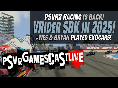 VRIDER SBK Announced for PlayStation VR2 | We Played EXOCars! | PSVR2 GAMESCAST LIVE