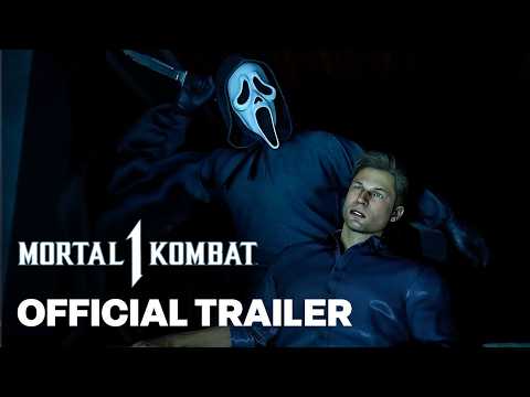 Mortal Kombat 1 – Official Ghostface DLC Character Gameplay Reveal Trailer