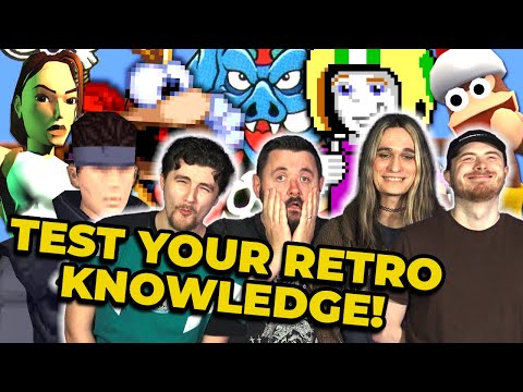 The ULTIMATE Retro Gaming Quiz!! || Rate Your Video Game Knowledge!