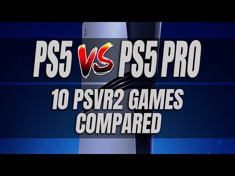 PS5 vs PS5 PRO | Ten PlayStation VR2 Games Compared