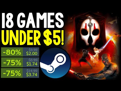 18 NEW STEAM PC GAME DEALS UNDER  RIGHT NOW – SUPER CHEAP PC GAMES!