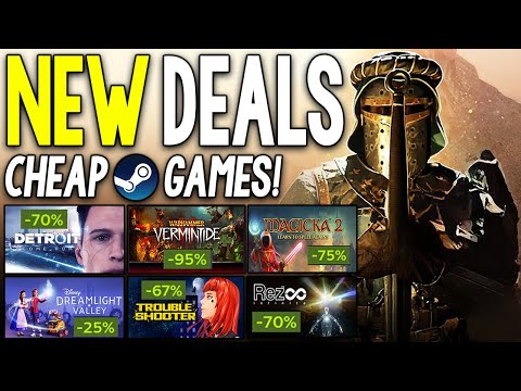 10 NEW STEAM PC GAME DEALS RIGHT NOW – CHEAP STEAM GAMES!