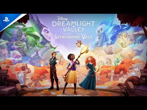 Disney Dreamlight Valley: The Storybook Vale – Expansion Pass Launch Trailer | PS5 & PS4 Games