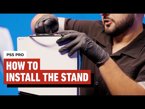 How to Install the PS5 Pro Vertical Stand