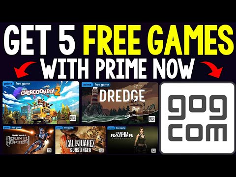 5 FREE GOG PC Games With PRIME + STEAM Game DEALS!