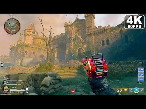 Call Of Duty Black Ops 6 Zombies Citadelle Des Morts Gameplay PS5