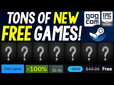 GET TONS OF PC GAMES FREE RIGHT NOW – BIG FREE GAME, STEAM FREE GAME, FREE GOG GAMES WITH PRIME!