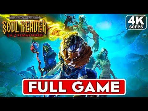 LEGACY OF KAIN SOUL REAVER 1-2 REMASTERED Gameplay Walkthrough FULL GAME [4K 60FPS] – No Commentary