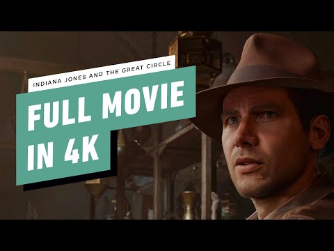 Indiana Jones and the Great Circle – All Main Story Cutscenes (Full Movie) in 4K