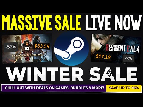 MASSIVE STEAM PC Game WINTER SALE LIVE RIGHT NOW – TONS OF GREAT GAMES SUPER CHEAP!