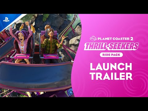 Planet Coaster 2 – Thrill-Seekers Ride Pack Launch Trailer | PS5 Games