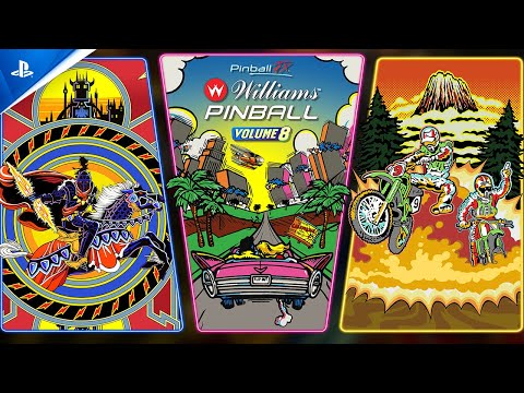 Pinball FX – Williams Pinball Volume 8 Launch Trailer | PS5 & PS4 Games