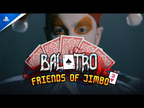 Balatro – Friends of Jimbo (Pack 3) Reveal Trailer | PS5 & PS4 Games