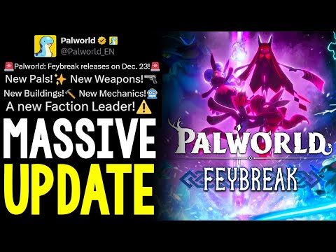 HUGE PALWORLD UPDATE – Biggest CONTENT Update EVER Revealed, Huge NEW ISLAND, New Pals + More News!