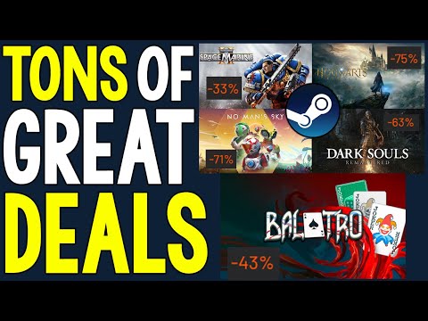 Tons of GREAT Steam Game Deals to Buy!