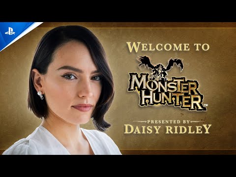 Welcome to Monster Hunter – Presented by Daisy Ridley | PS5 Games