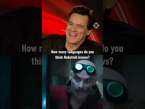 Jim Carrey wants Robotnik to speak more languages #SonicMovie3