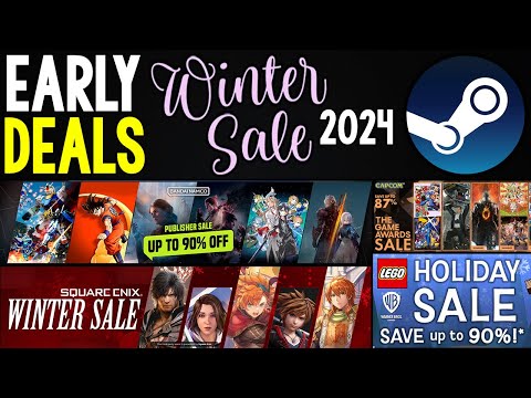 STEAM WINTER SALE 2024 – AWESOME EARLY GAME DEALS LIVE RIGHT NOW!