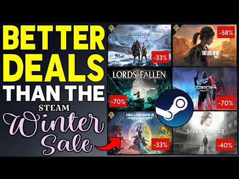 GET BETTER DEALS THAN STEAM WINTER SALE 2024 – AWESOME STEAM GAME HOLIDAY SALE!