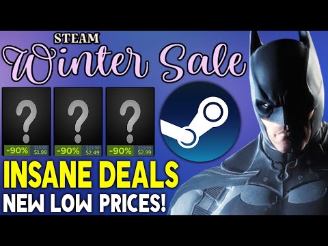 ABSOLUTELY INSANE STEAM WINTER SALE 2024 DEALS – NEW LOW PRICES ON GREAT GAMES!