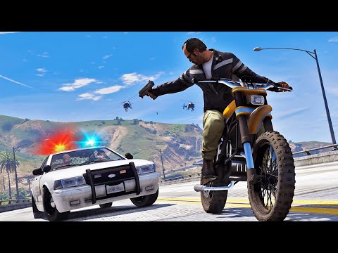 The Most Insane Motorcycle Chases of 2024 – GTA 5 Action film