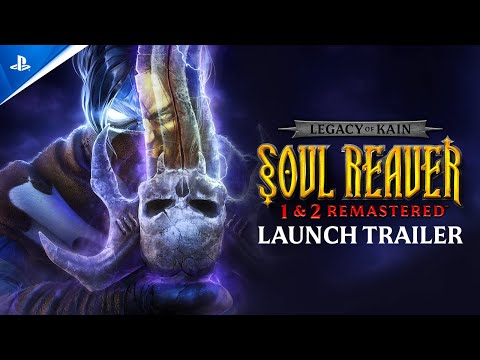 Legacy of Kain: Soul Reaver 1 & 2 Remastered – Launch Trailer | PS5 & PS4 Games