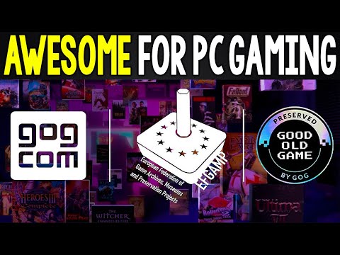 This is ABSOLUTELY AWESOME for PC Gaming – GOG and Game Preservation UPDATE!